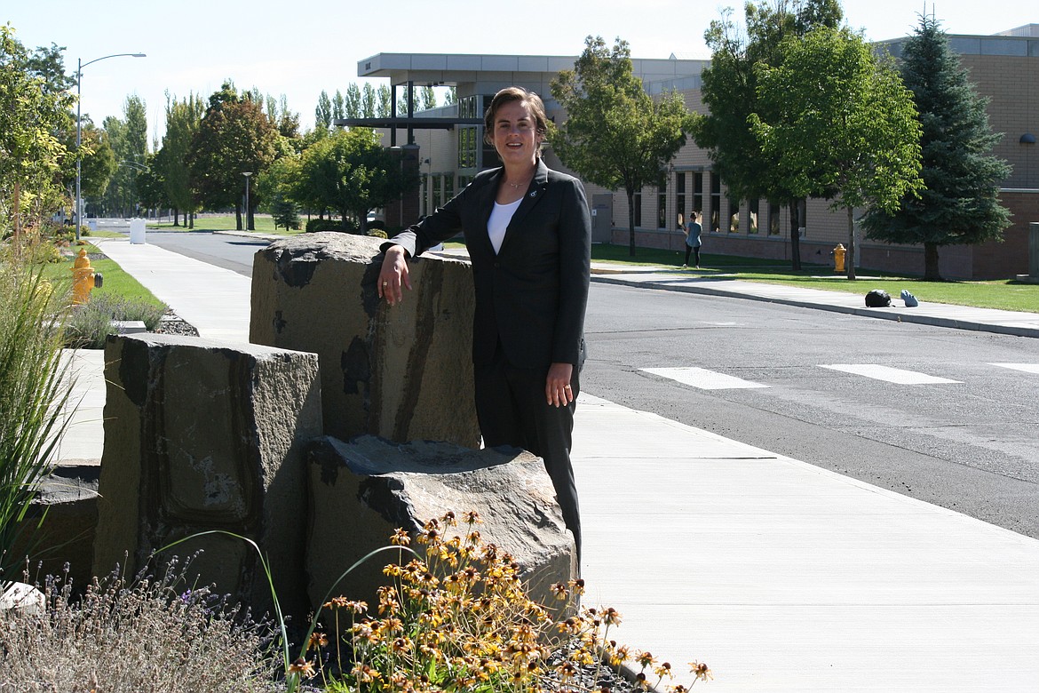 New Big Bend Community College president Sara Thompson Tweedy said she's been impressed by the faculty, staff and community residents she's met since taking over the job in mid-August.