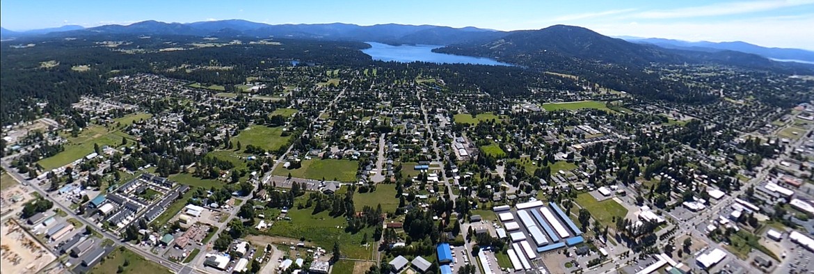 Here’s a bird’s-eye view of bustling, sprawling Hayden. MIKE KINCAID/Special to The Press