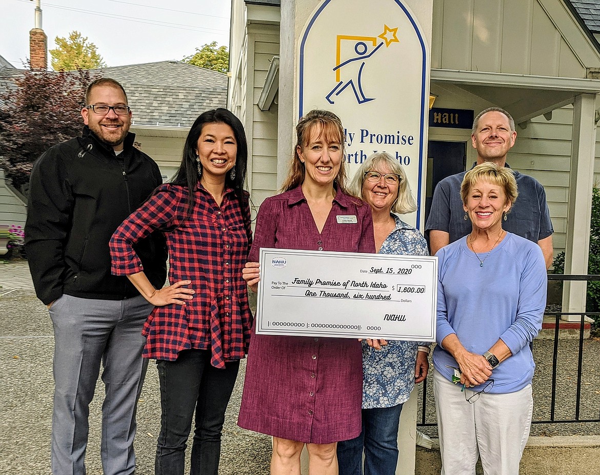 North Idaho Association of Health Underwriters (NIAHU) was not able to hold their usual bowling fundraiser in the spring due to COVID-19, so they went online and were able to raise $1,600 to donate to Family Promise of North Idaho. They recognized the need for services during the pandemic would be greater, and raised the funds in a few days. 
Top supporters include Kootenai Electric Coop, Spears Insurance, Inc., PayCheck Connection, LLC, Dirks Insurance Group, LLC, The Murray Group, Glidden Group, LLC, Brad Miles Insurance, Inc, MediGap Pros LLC, Ernie Kroll & Family and Todd Bateman & Family.