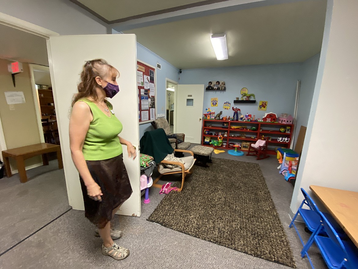 Cindy Wood, the executive director of Family Promise of North Idaho, is excited to reopen their day center to families in need of a safe place. (MADISON HARDY/Press)