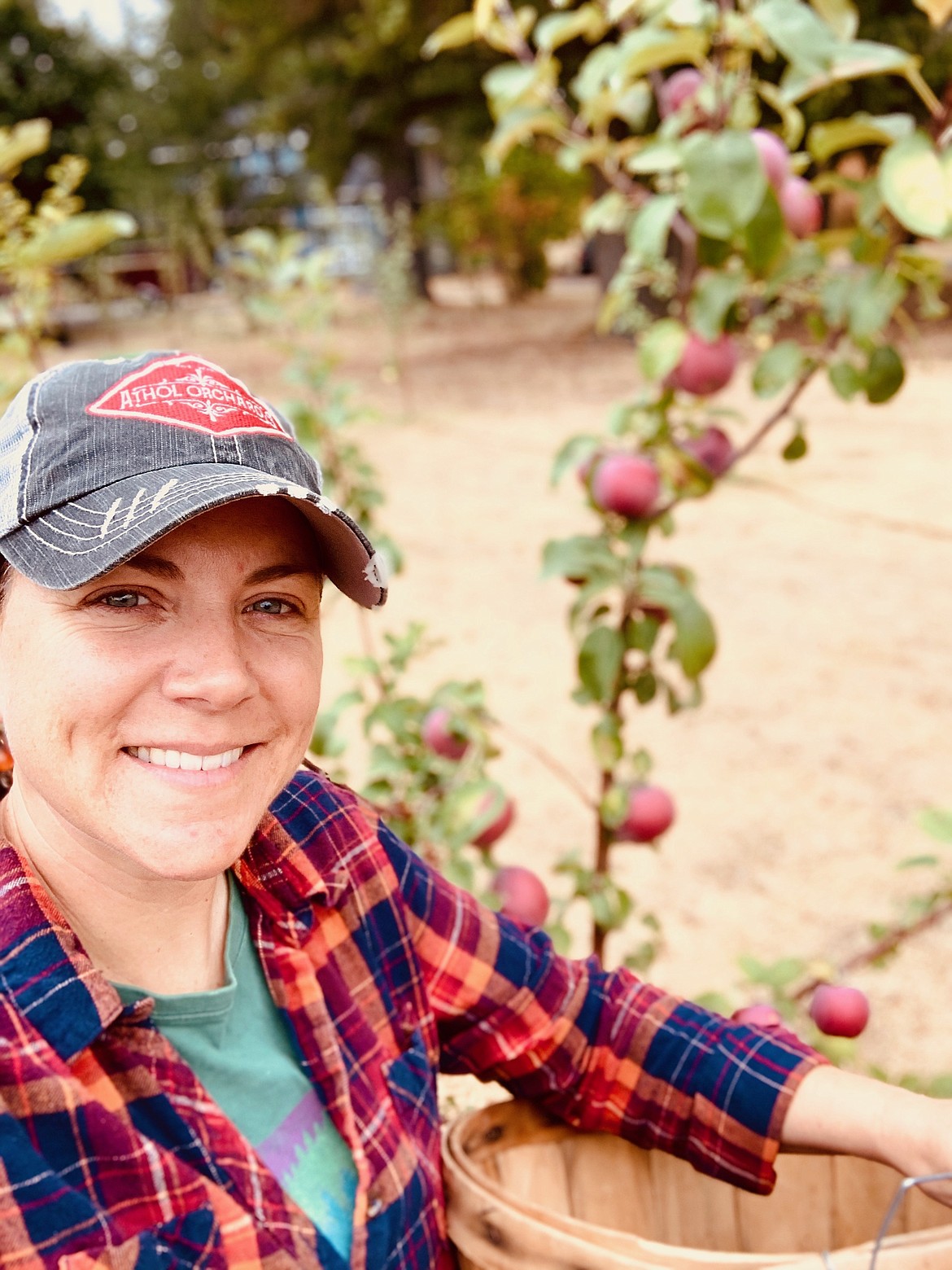 Nikki Conley combines her love of American history with her work as an orchardist and owner of Athol Orchards. In addition to teaching visitors and children about apple production and offering apple products, the orchard features several historic apple varieties.