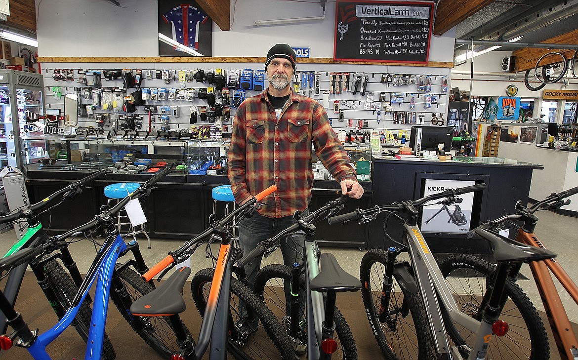 Mike Gaertner, owner of Vertical Earth in Coeur d’Alene, has been in business nearly 20 years.