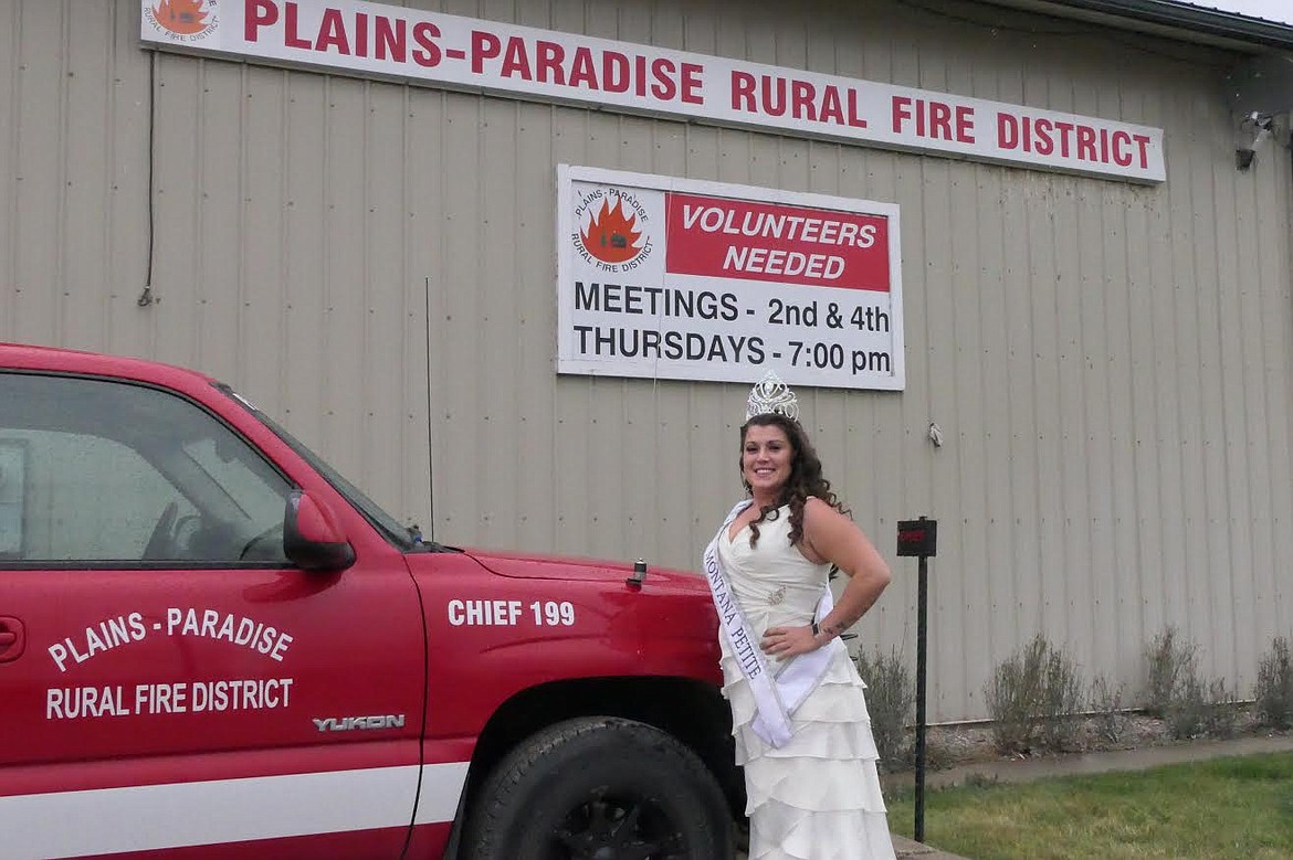 Plains resident Jennay Ovitt, recently named Mrs. Petite Montana, is working to help those affected by the massive wildfires which have burned millions of acres across the West. (Chuck Bandel/Valley Press)