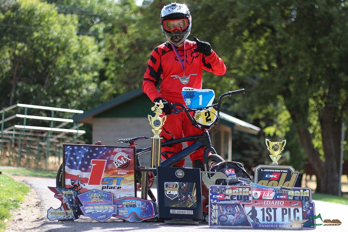 12-year-old Rathdrum resident Alyssa Foreman has big dreams of racing in the Grand National Race of Champions this November, if she can raise the cost of competing. Photo courtesy of Brandon Reeb and MtnMoto.Media.
