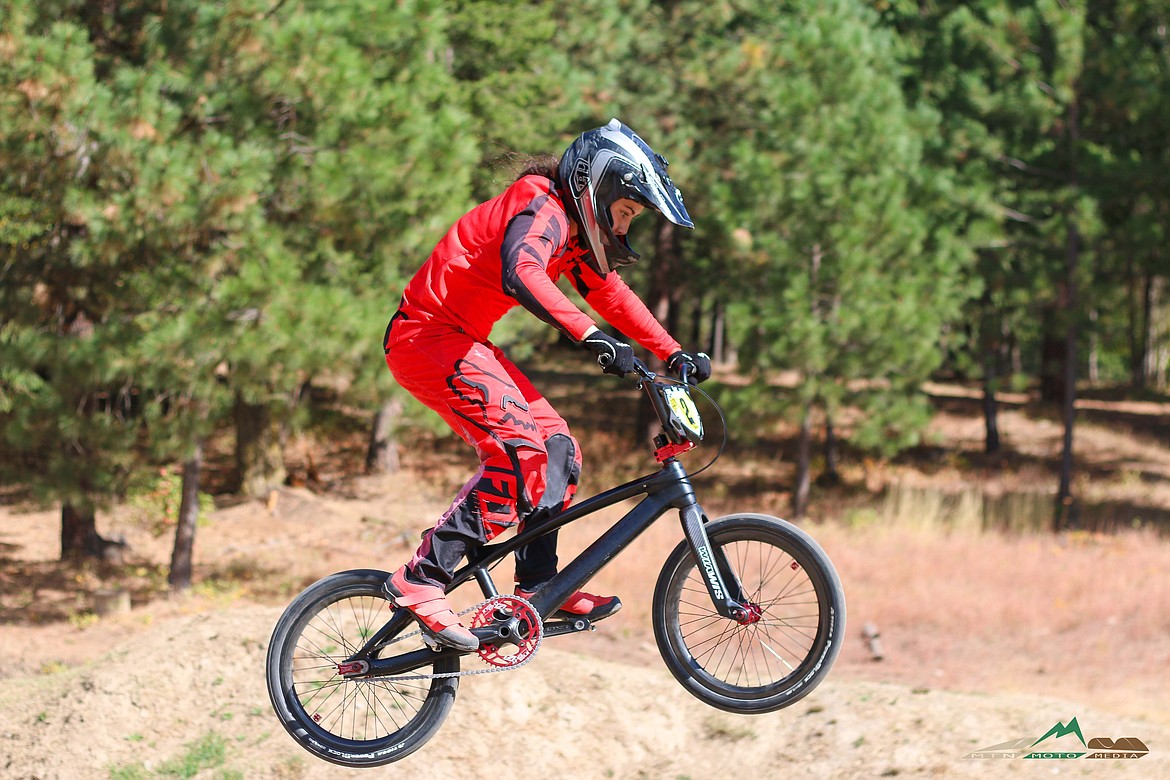12-year-old Rathdrum resident Alyssa Foreman has big dreams of racing in the Grand National Race of Champions this November, if she can raise the cost of competing. Photo courtesy of Brandon Reeb and MtnMoto.Media.