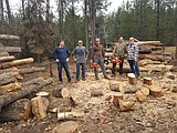 Nonprofit rallies community for firewood donations