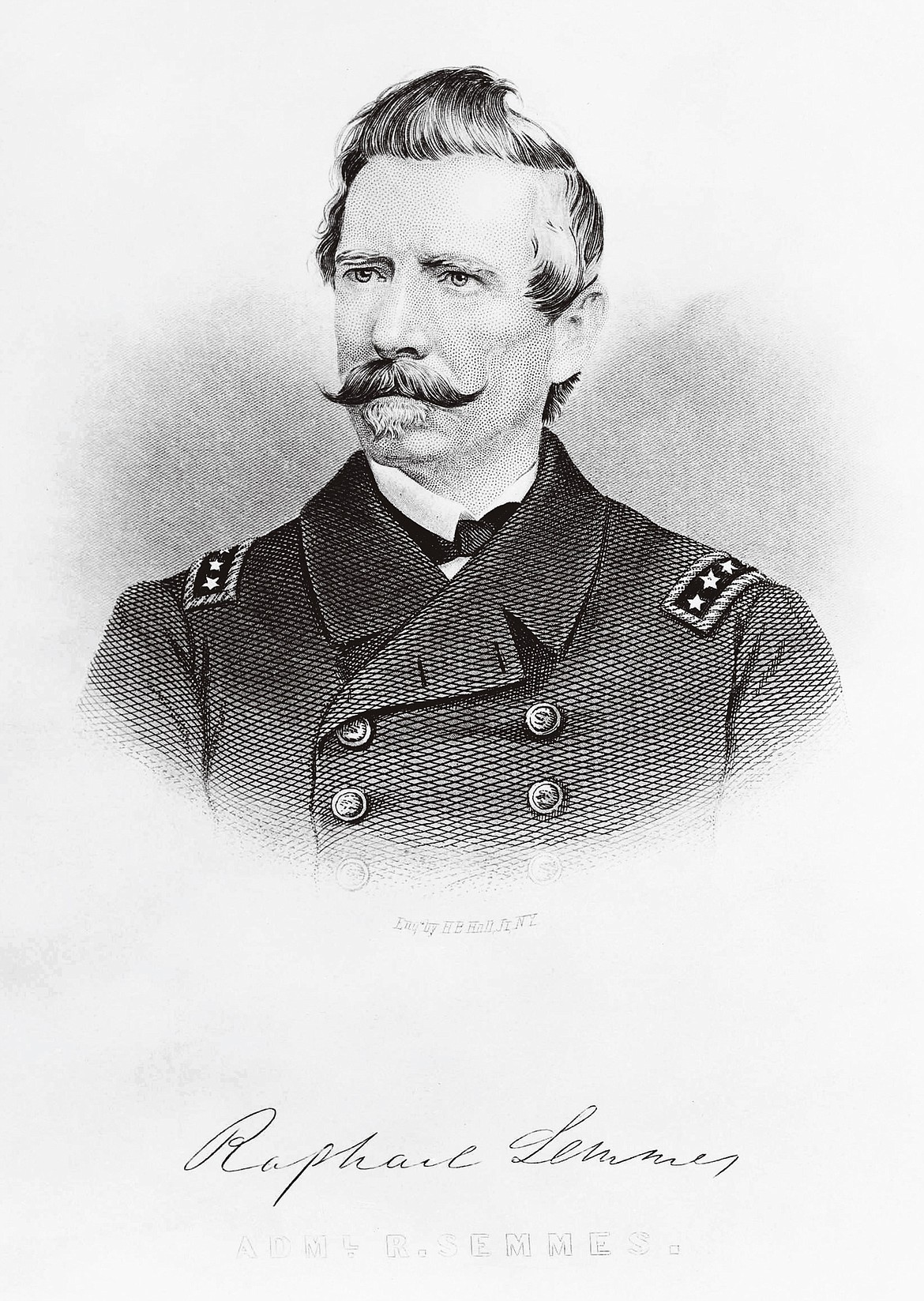 Confederate officer Raphael Semmes Sr. (1809-1877), captain of the warship CSS Alabama is the only person in the Civil War to serve both as an Admiral and a General.