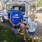 Sweet thanks from the ice cream man