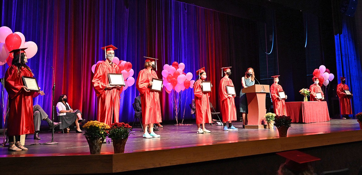 Eight graduates of the North Idaho Adult Education Center were named GED Students of the Year during a graduation ceremony Sept. 10.