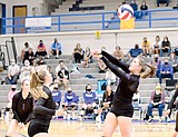 Spikers extend winning streak as they drop Libby in three