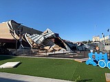 Ancient Lakes Elementary gymnasium's roof blown off by windstorm
