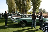 Car enthusiasts gather for show near end of strange year