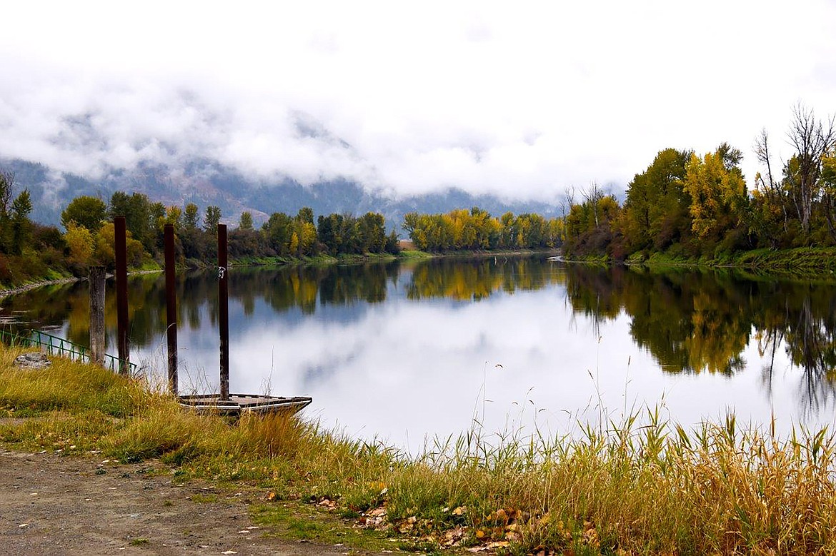 The Porthill area is the site of the stunning fall photo shared by Robert Kalberg and taken during a recent "adventure drive."