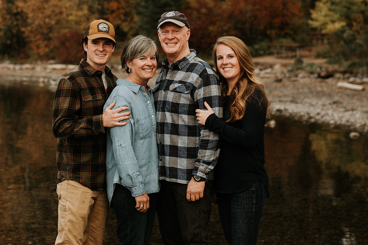 The Jones family, Zac, Mitch, Anne and Maddy, are helping provide local brewers with fresh, locally grown hops from their farm in Bigfork. (photo provided)
