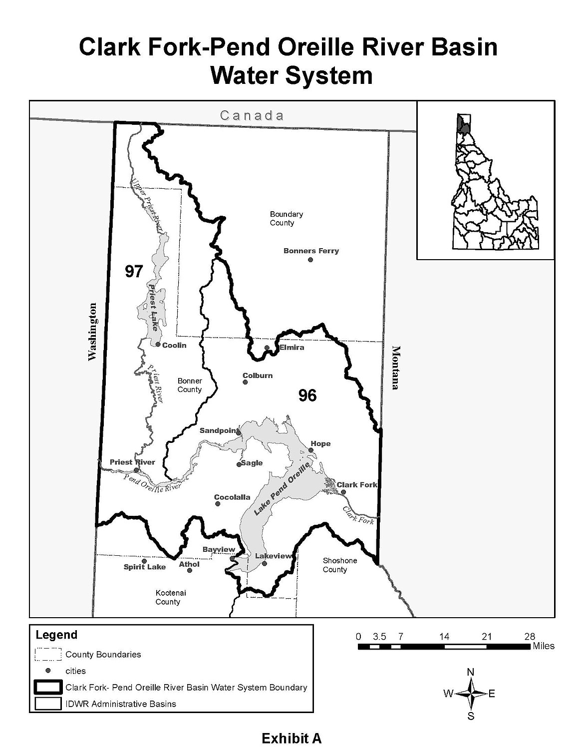 Idaho Department of Water filed a petition Friday, Oct. 23, asking to begin the Clark Fork-Pend Oreille river basins adjudication process. As many as 9,000 water rights claims could be filed as part of the process.