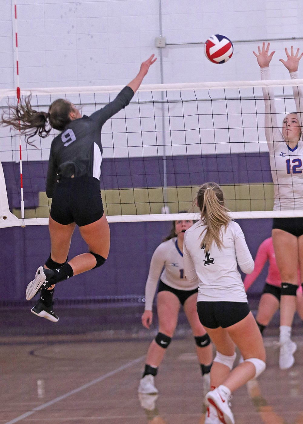 Polson's Maggie Todd fires a shot against Columbia Falls on Saturday. (Bob Gunderson)