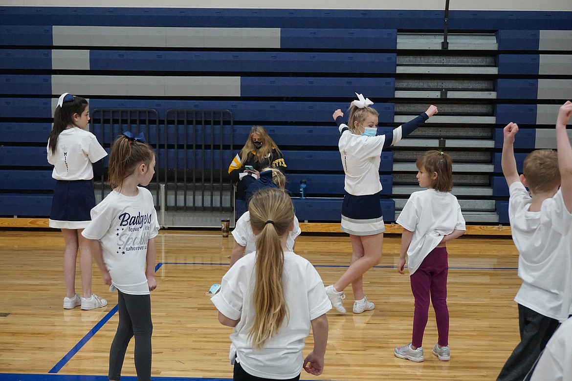 On Saturday, October 24, the BFHS and BCMS cheer teams hosted Future Badger Cheer Camp for youth in grades K-6.