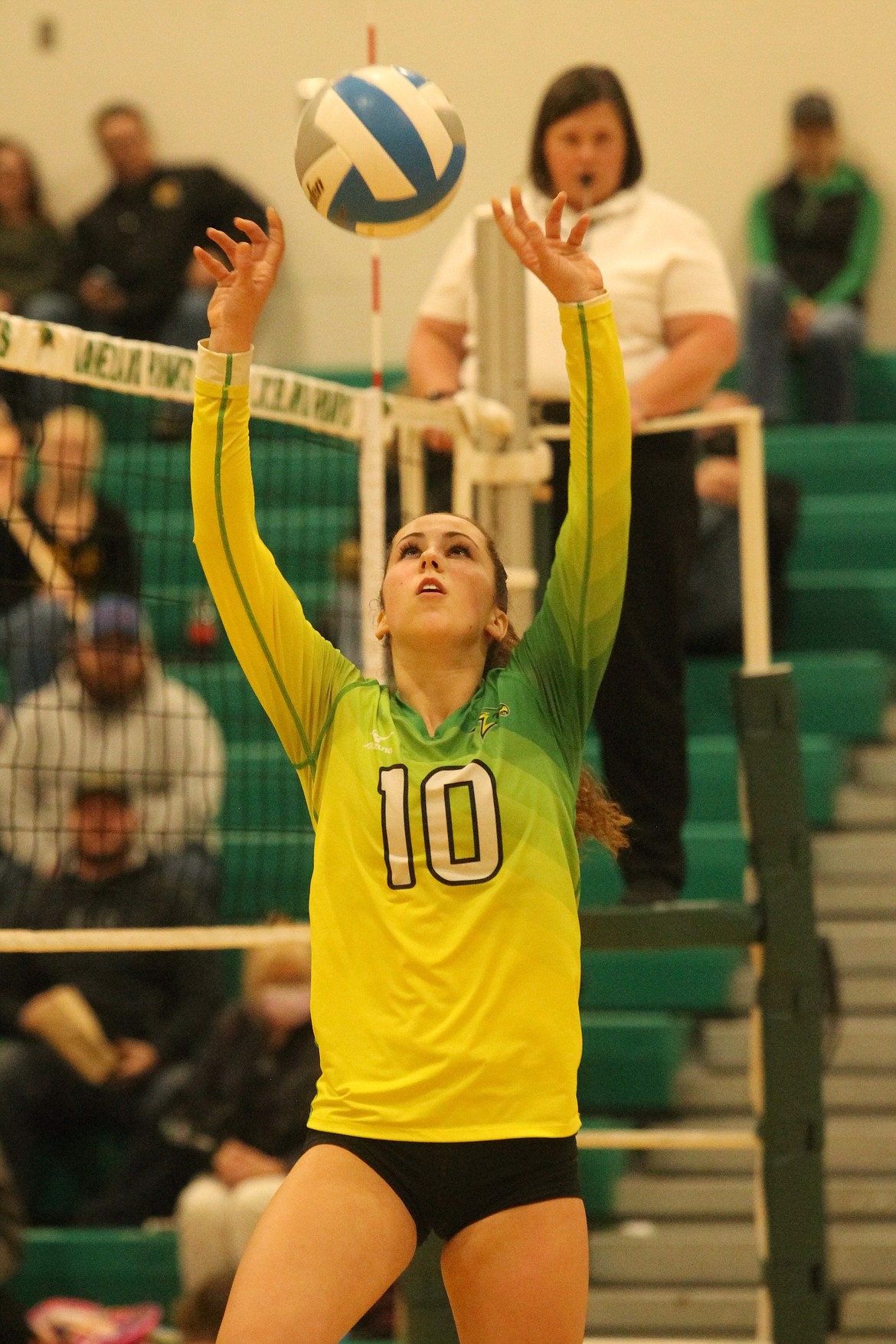 MARK NELKE/Press
Lakeland senior setter and three-year starter Abbey Neff.