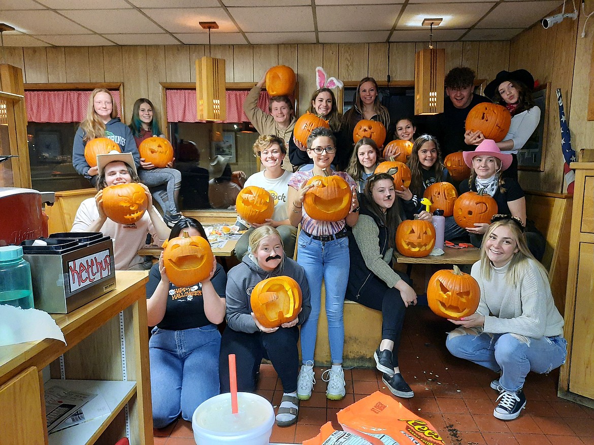 "On Sunday, Oct. 25, we closed a little bit early so that the staff could have a pumpkin carving party," wrote Austin Terrell of Dub's Drive-In in sharing this great holiday photo. "It was so much fun to see kids of all ages and different backgrounds get together and have fun carving pumpkins. We also appreciate our customers understanding and allowing us to close a little bit early for this occasion. Everyone can come by the restaurant and check out the pumpkins that the kids carved!"