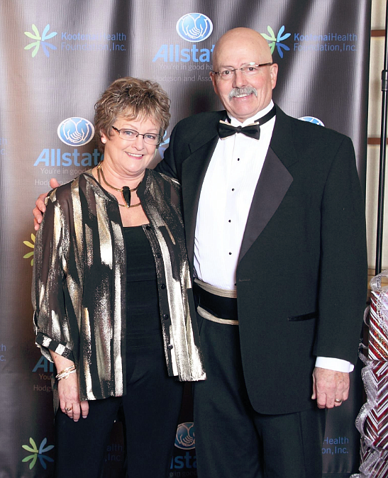 Longtime Festival of Trees and Kootenai Health Foundation supporters Sharmon and Don Schmitt were some of the first to buy tickets to this year's event. Don proposed to Sharmon during their first Festival together, so it has a special place in their hearts.