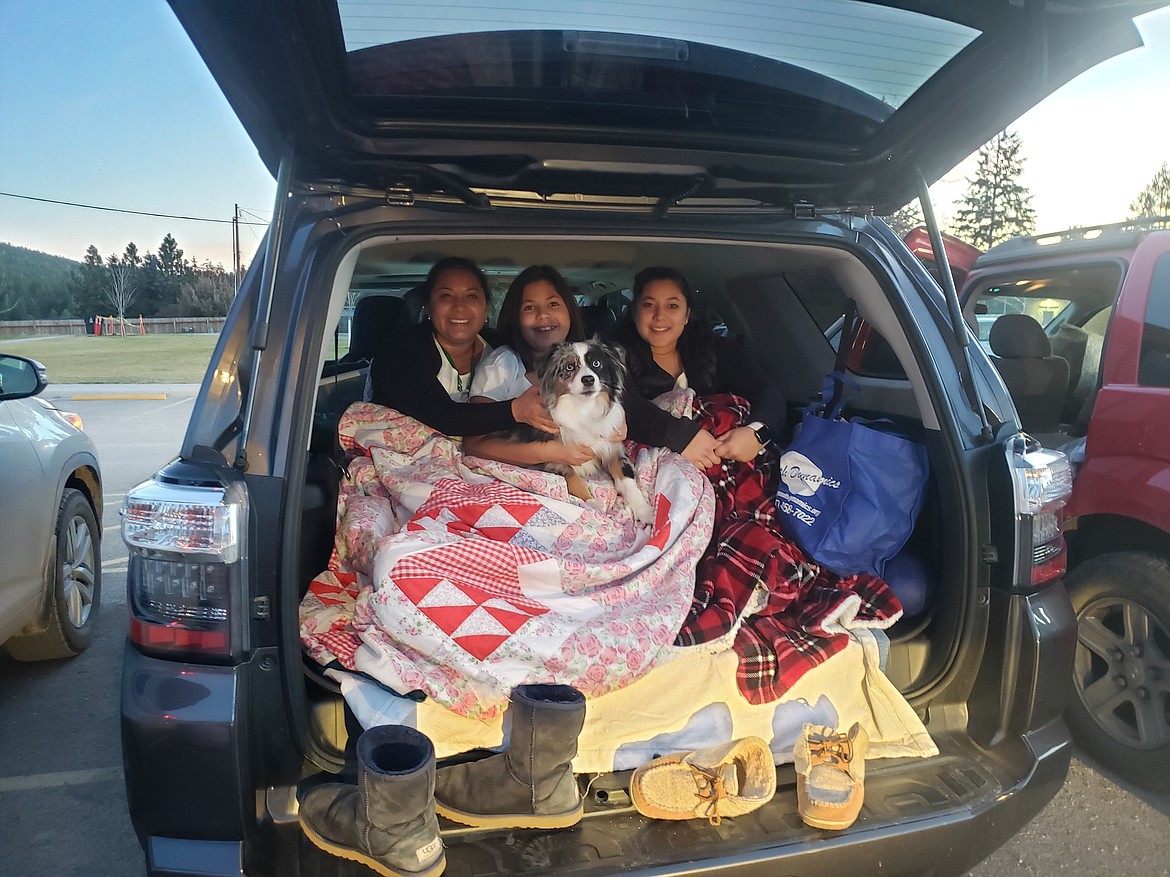 Locals enjoy a Halloween-themed drive-in movie night on Saturday Oct. 31 at Bigfork High School. The movie night, which featured "Hocus Pocus" and "Beetlejuice" was hosted by the 
Bigfork Area Chamber of Commerce.

Courtesy Rebekah King