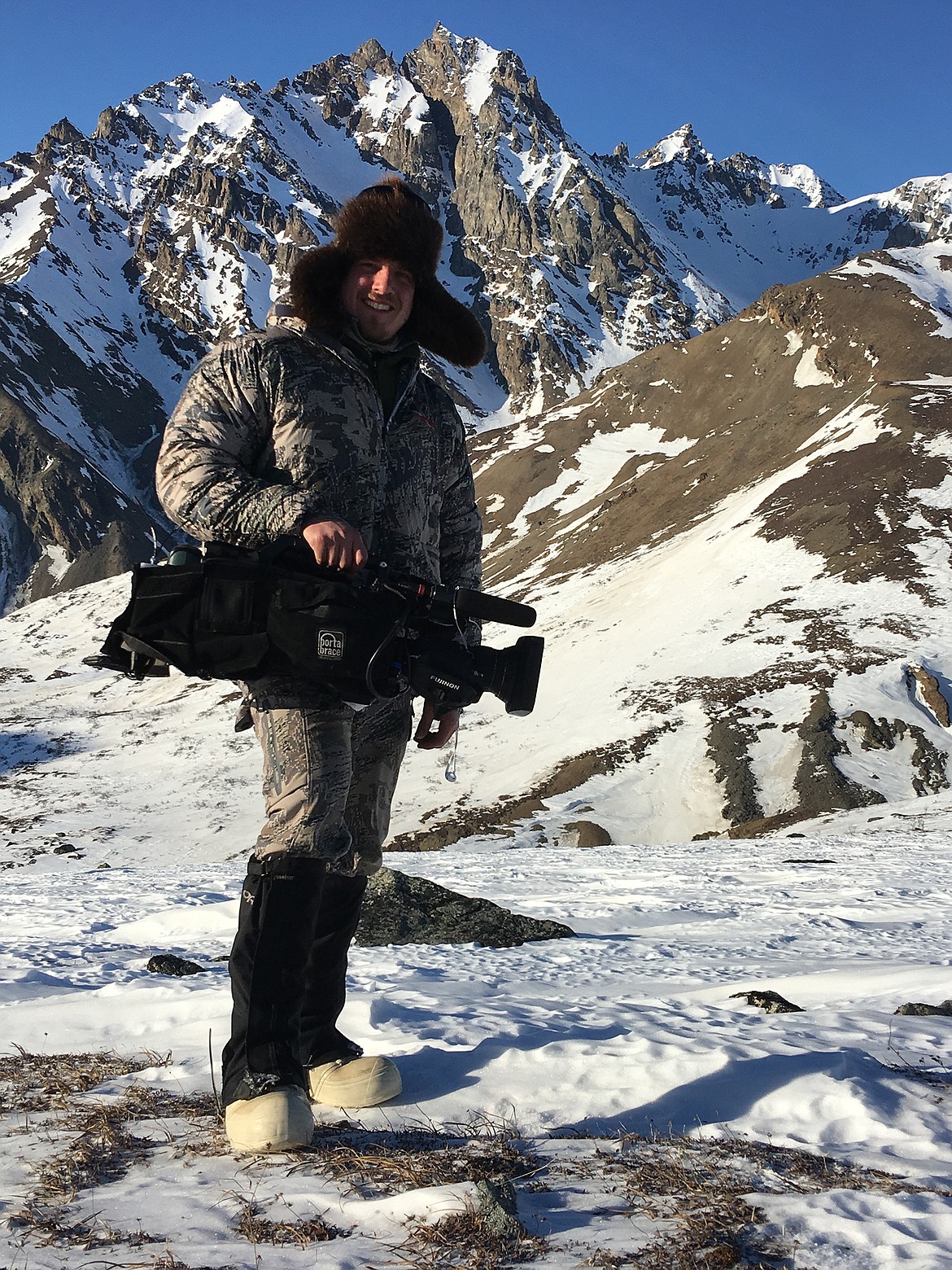 Mason Gertz has traveled the world working as a cameraman and field producer, including spending time in the Alaskan wilderness filming "Mountain Men." (courtesy photo)