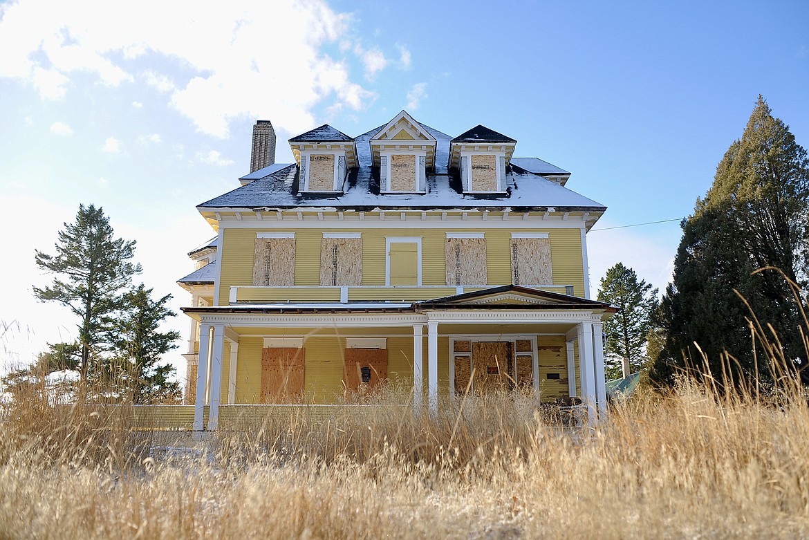 The John O'Brien Mansion in Somers on Thursday, Nov. 12. The historic home, originally built in 1903, is under new ownership. (Matt Baldwin/Daily Inter Lake)