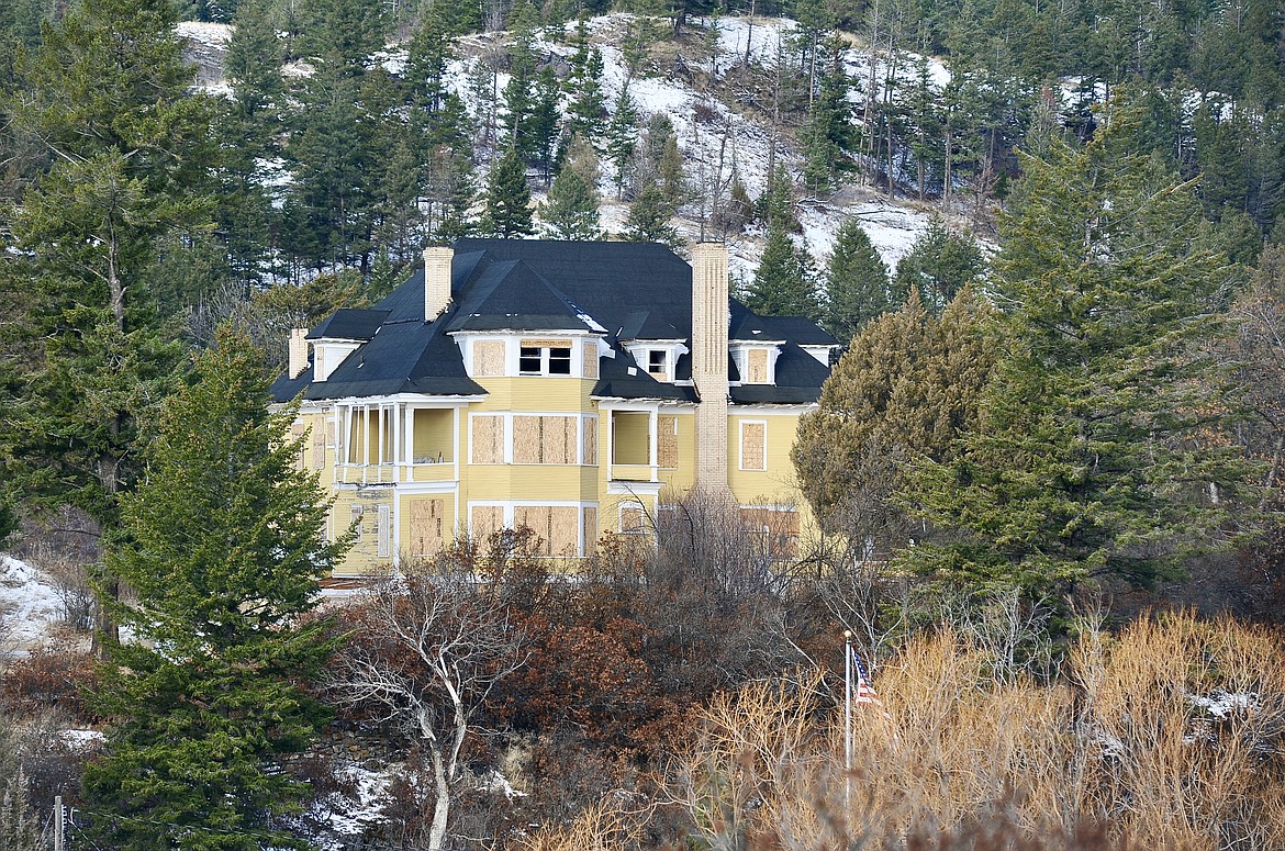 The John O'Brien Mansion in Somers on Thursday, Nov. 12. The historic home, originally built in 1903, is under new ownership. (Matt Baldwin/Daily Inter Lake)