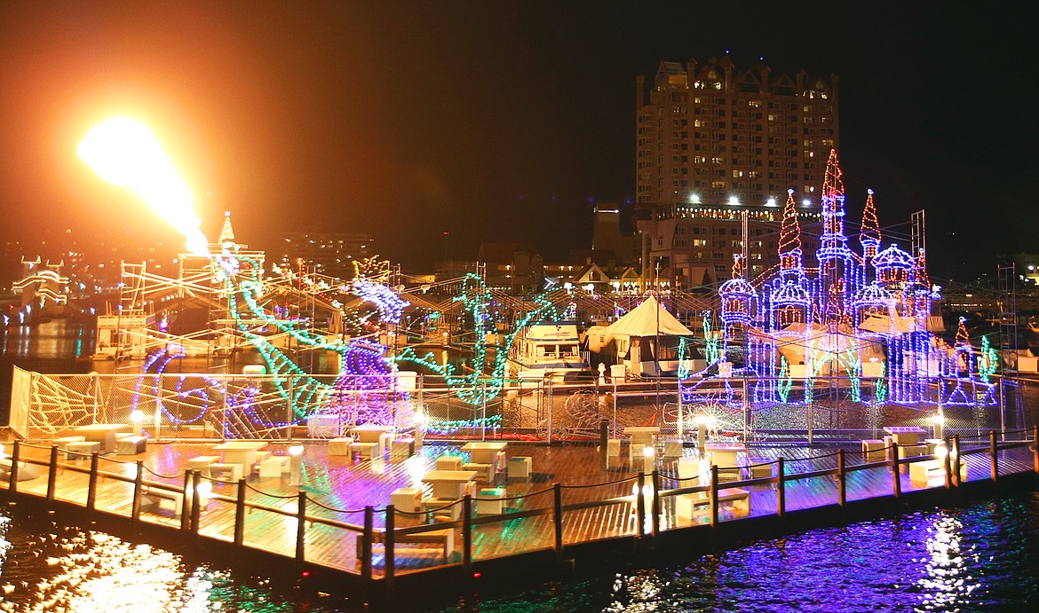 coeur d'alene resort holiday lights cruise