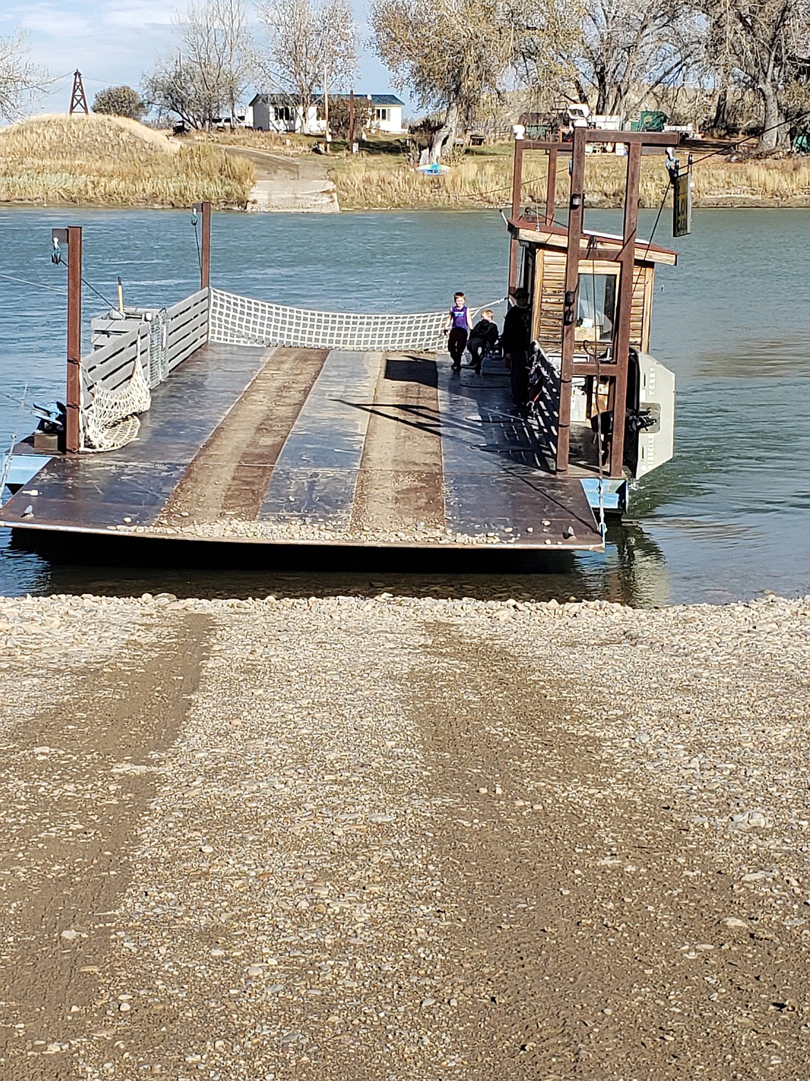 Established in 1913, the Virgelle Ferry is one of three ferries still running seasonally on the Upper Missouri River and is operated by Chouteau County as a road service. There is no charge to have your car ferried across the river.