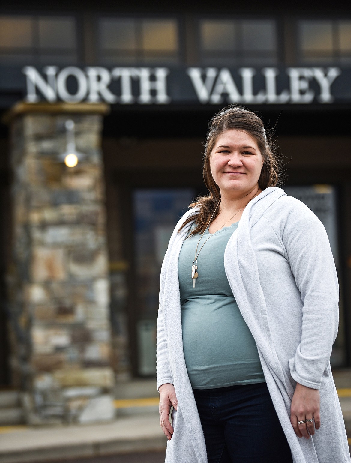 Jessy Lee at North Valley Food Bank on Friday, Nov. 20. (Casey Kreider/Daily Inter Lake)