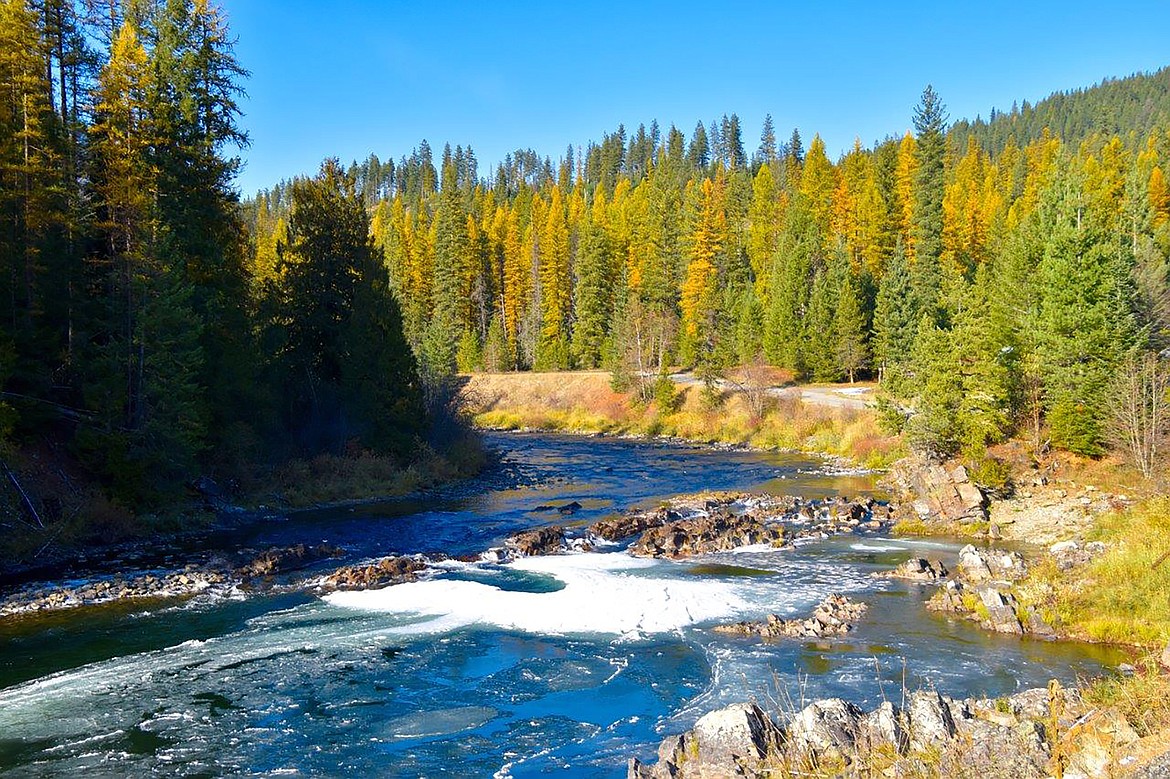 Robert Kalberg captured this beautiful fall shot in the Moyie River Road area during a recent “adventure drive.”