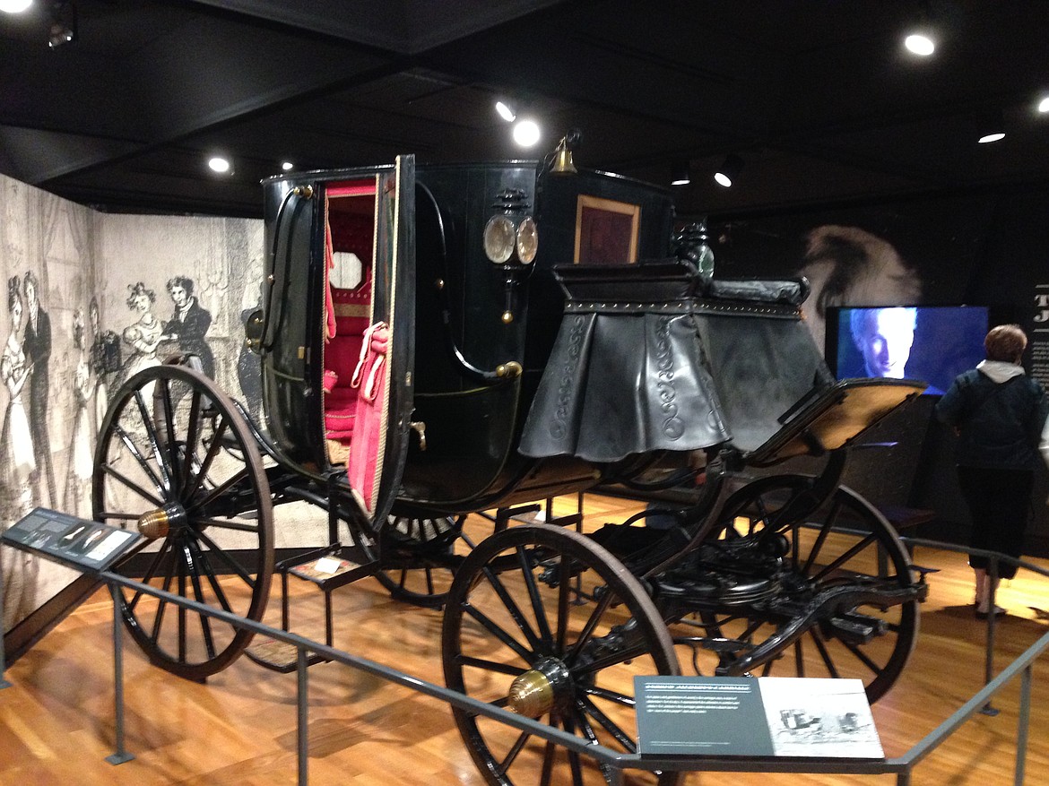 Andrew Jackson’s carriage, considered a status symbol in those days, on display at his home The Hermitage in Nashville, Tenn.