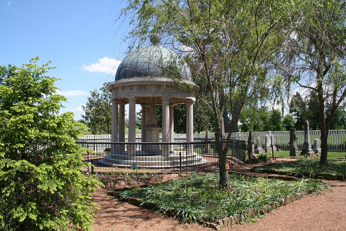 Tomb of Andrew Jackson, seventh president of the U.S., at The Hermitage in Nashville, Tenn.