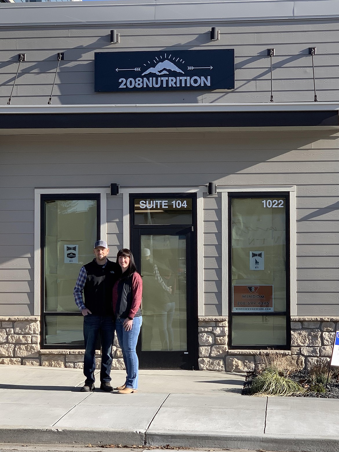 Courtesy photo
Travis and Karin Smith of 208Nutrition and 208Massage will open their business on Wednesday in Suite 104 at 1022 N. Fourth St.