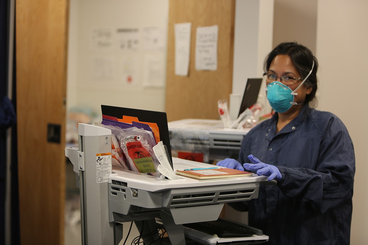 Carolyn Egts, a medical assistant working in the RVEC, started last month, having just recently graduated from Big Bend Community College.