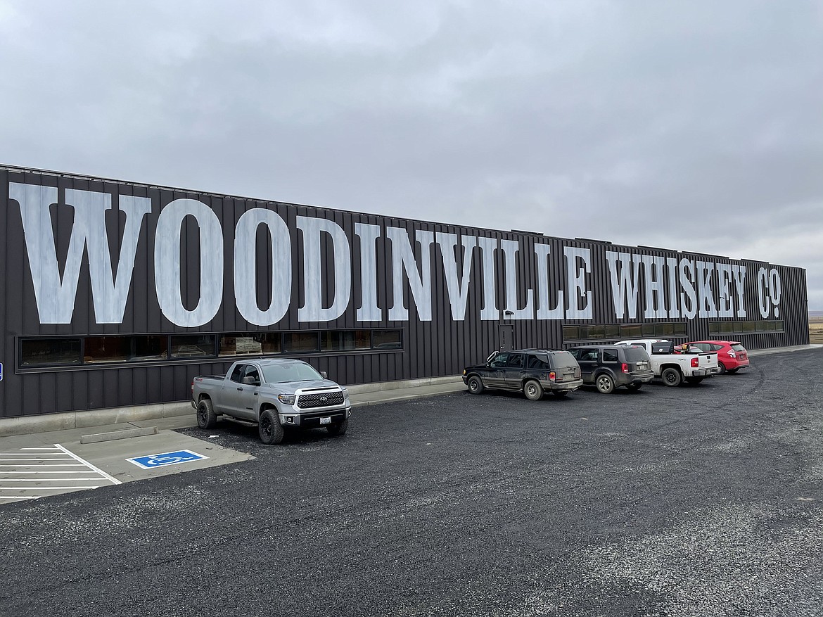 One of Woodinville Whiskey Co.'s Quincy warehouses.