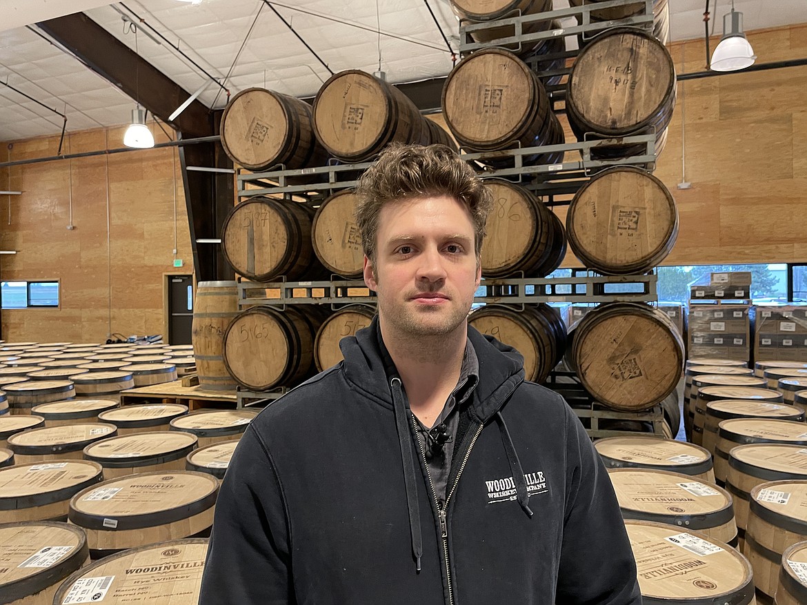 Jim Bailey, general manager of Woodinville Whiskey Co.'s Quincy facilities, where the company barrels, ages and bottles the whiskey it distills in Woodinville.