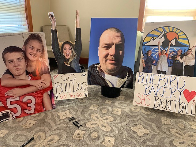 These are just some of the "Fans in the Stands" Kelcee Tomco has created.