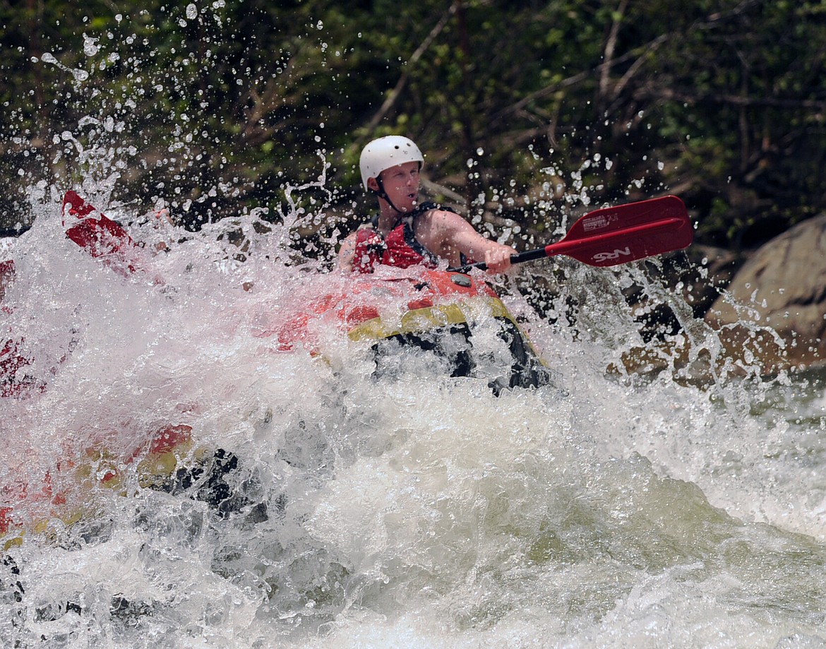Paddling during an adventure race can be across a calm lake or a whitewater thrill ride. (courtesy photo)