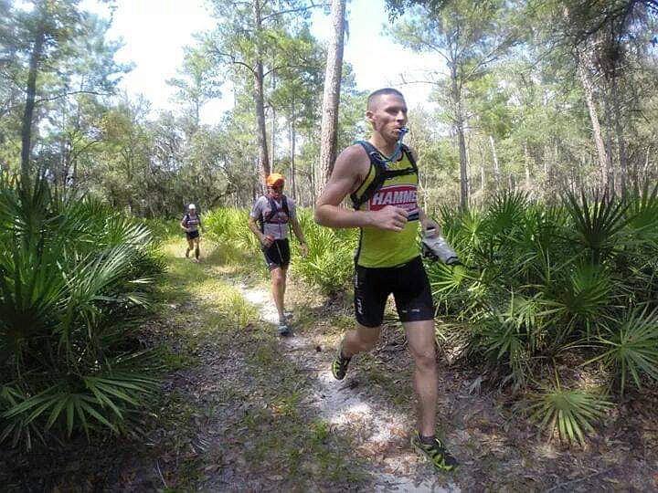 Jesse Nelson makes his way through Florida during the Sea to Sea Adventure Race. (courtesy photo)