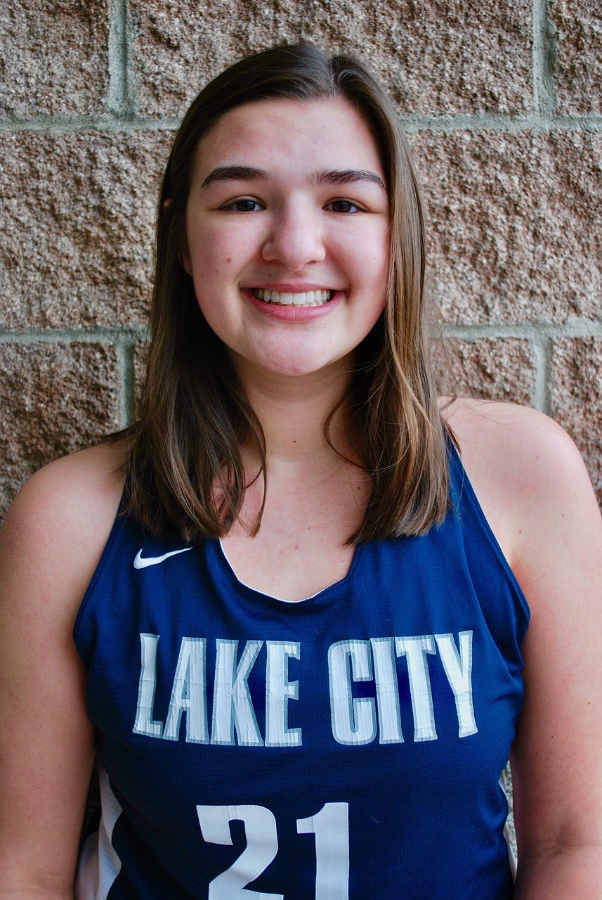 Senior forward Brooklyn Rewers is this week's Fort Ground Grill Lake City High Athlete of the Week. Rewers totaled 23 points (on 10-of-15 shooting), 12 rebounds and four blocked shots in a recent victory over Sandpoint.