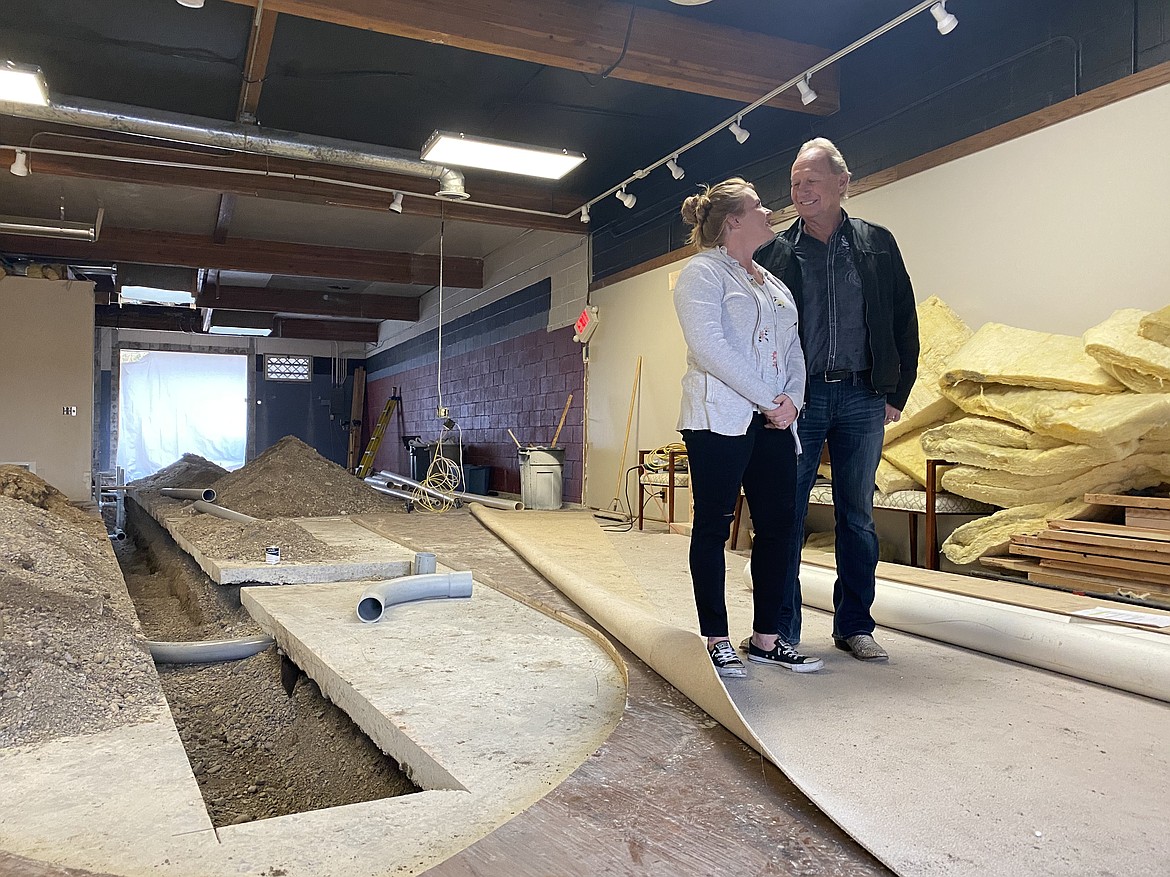 One of two Spokane Valley restaurants that tried to defy Gov. Jay Inslee's indoor dining restrictions is jumping across state lines to open a bar and restaurant in Coeur d'Alene next spring. Pictured are Carrie and Norman Thomson, owners of Stormin' Norman's Shipfaced Saloon. (MADISON HARDY/Press)