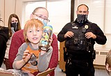 Shop with a cop a success, but actual shopping curtailed