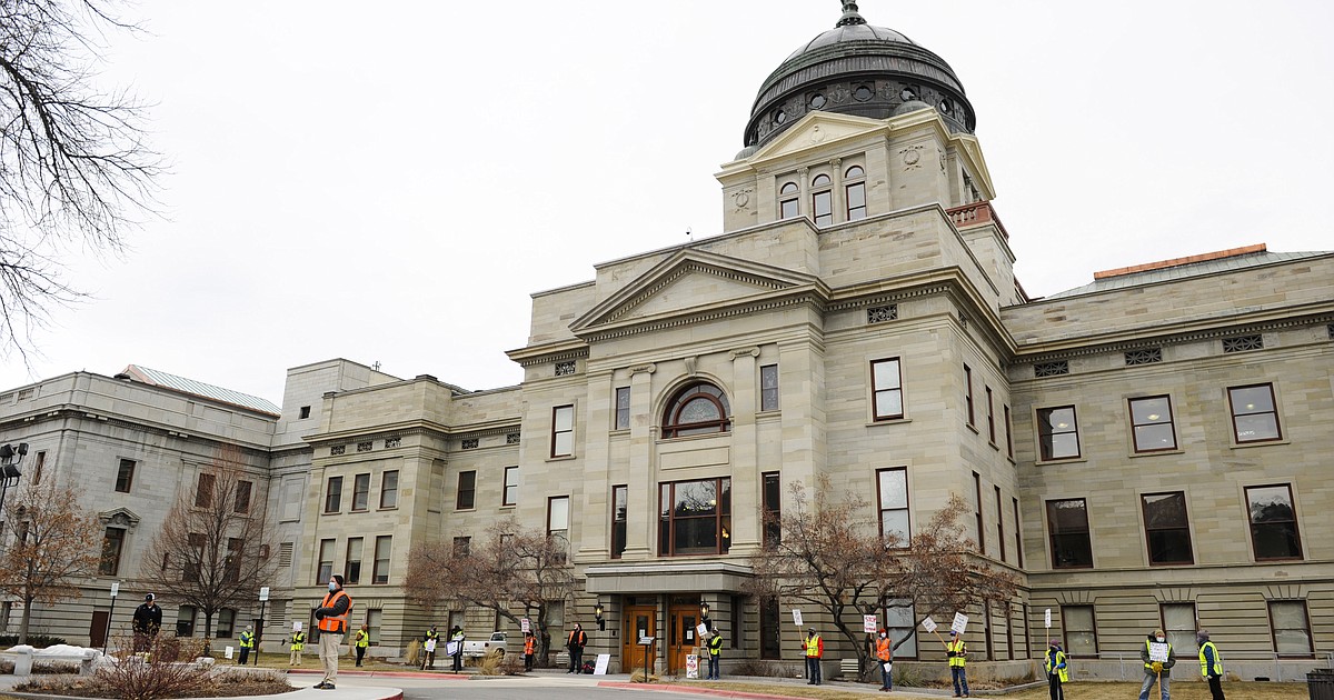 Montana legislature begins session amid dueling protests Daily Inter Lake