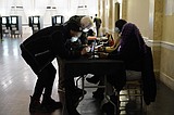 Georgia counting ballots in crucial Senate runoff elections