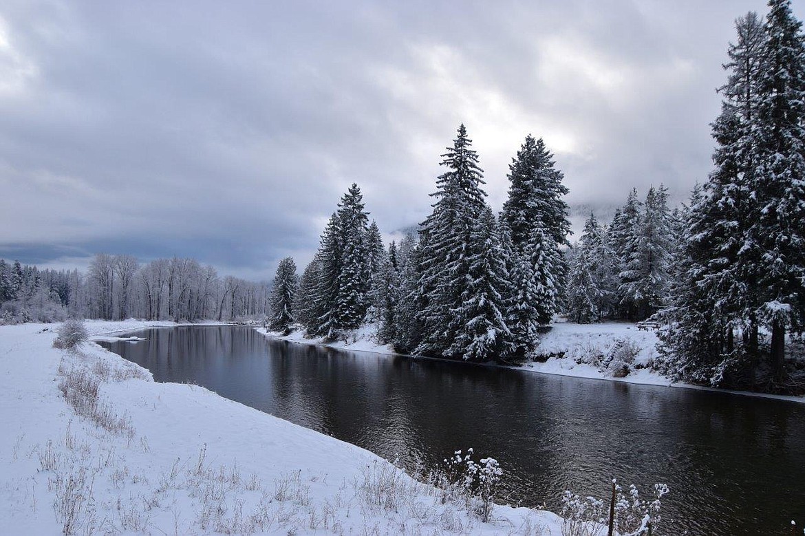 Local photographer Robert Kalberg captured this winter scene on Moyie River Road.