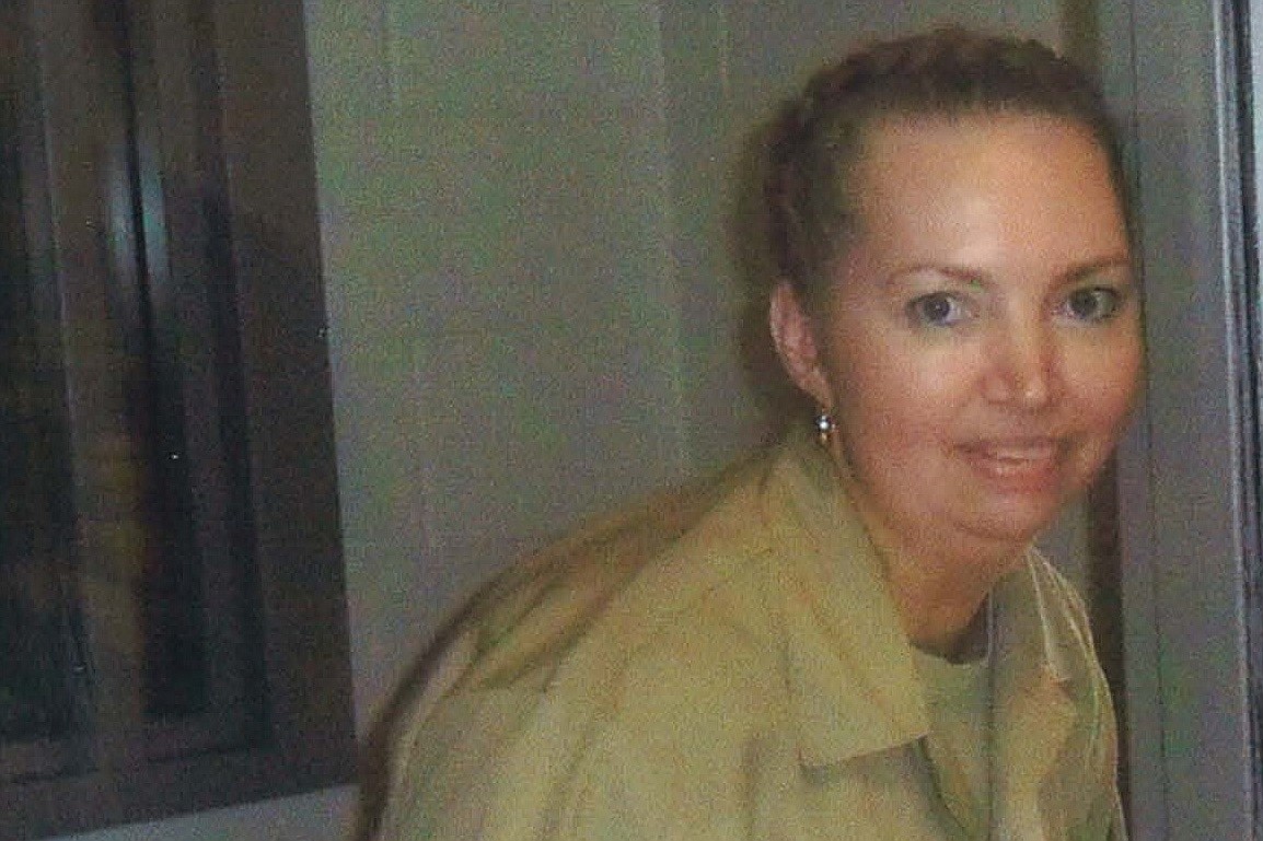 This undated file image provided by Attorneys for Lisa Montgomery shows Lisa Montgomery. Montgomery who In 2004, killed a pregnant woman, cut a baby from her womb and then passed off the newborn as her own is set to die for the crime. Lisa Montgomery would be the first woman executed by the federal government in some six decades if her execution happens as scheduled on Jan. 12, 2021, at the Federal Correctional Complex in Terre Haute, Ind.