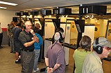 Shooting range hits target