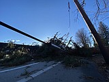 Wind knocks out power in region